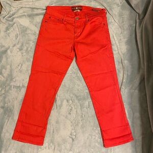 Lucky brand cropped jeans